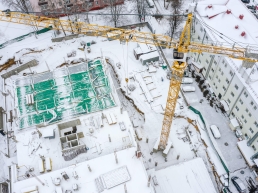 Photo - Construction Site in Winter