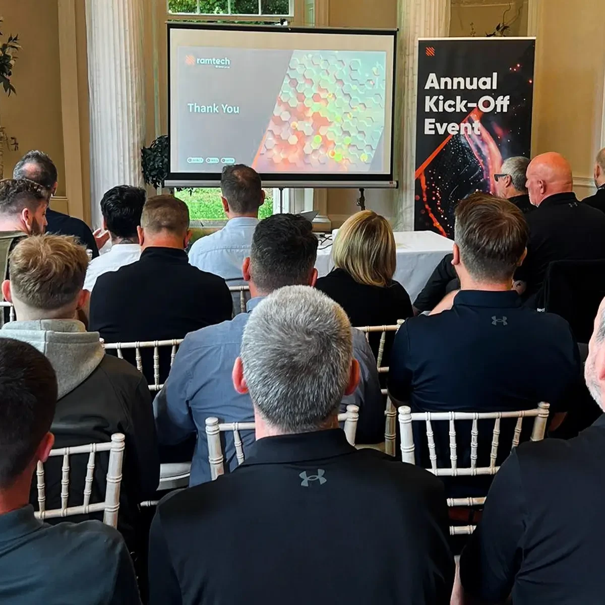 Ramtech People & Culture team gathered for annual kick-off event presentation